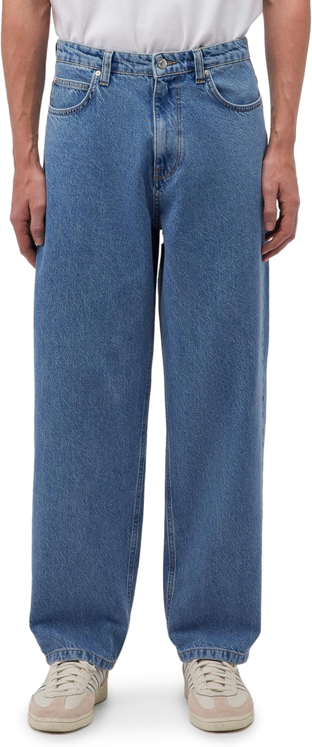 Bild von Mavi Herren Jeans Straight Leg Mitte Relaxed Jeans