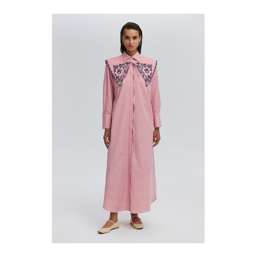 Bild von Touché Privé Besticktes Detail-Hemdkleid für Damen