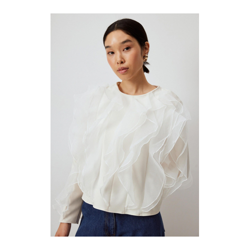 Bild von Touché Privé Crepe-tunic mit Volan für Damen - 42