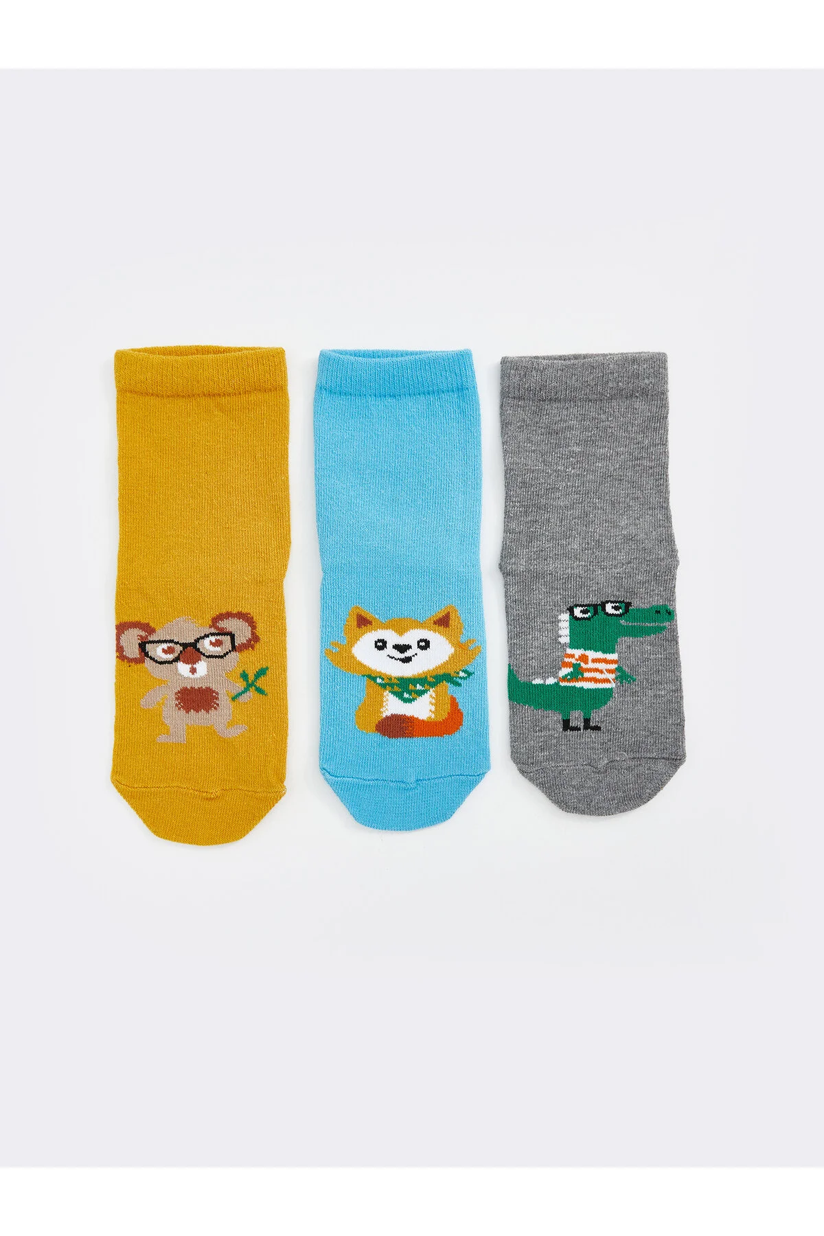 Bild von LC Waikiki Gemusterte Socken Für Jungen – 3er-set für Herren - 38-40