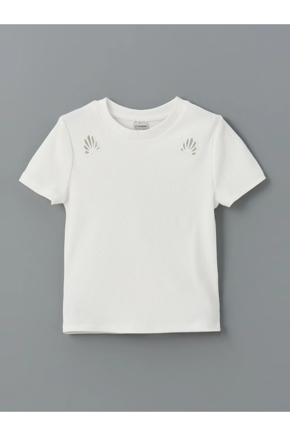 Bild von LC Waikiki T-shirt Ecru Skinny für Damen - 8–9 Jahre