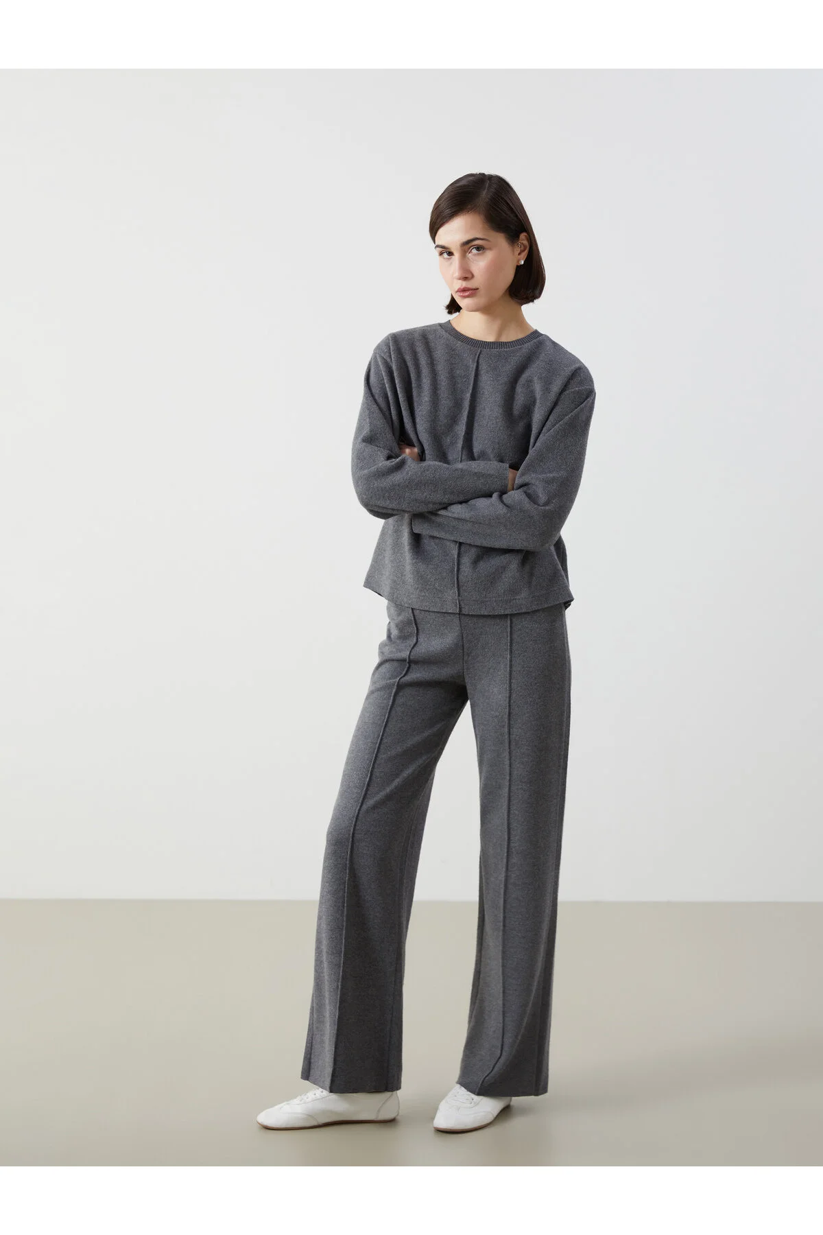 Bild von LC Waikiki Strickhose Mit Elastischem Bund für Damen - S