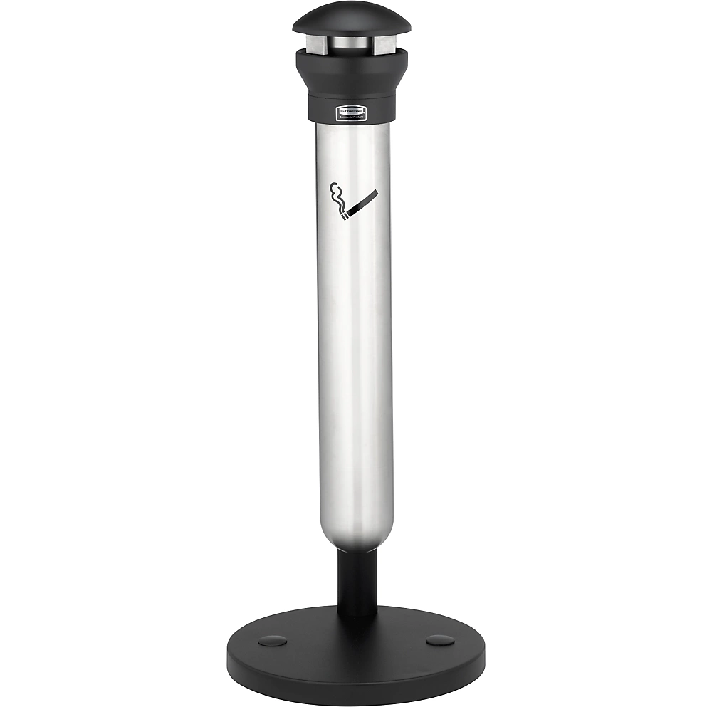 Bild von Rubbermaid Ascher Infintiy freistehend schwarz/silber