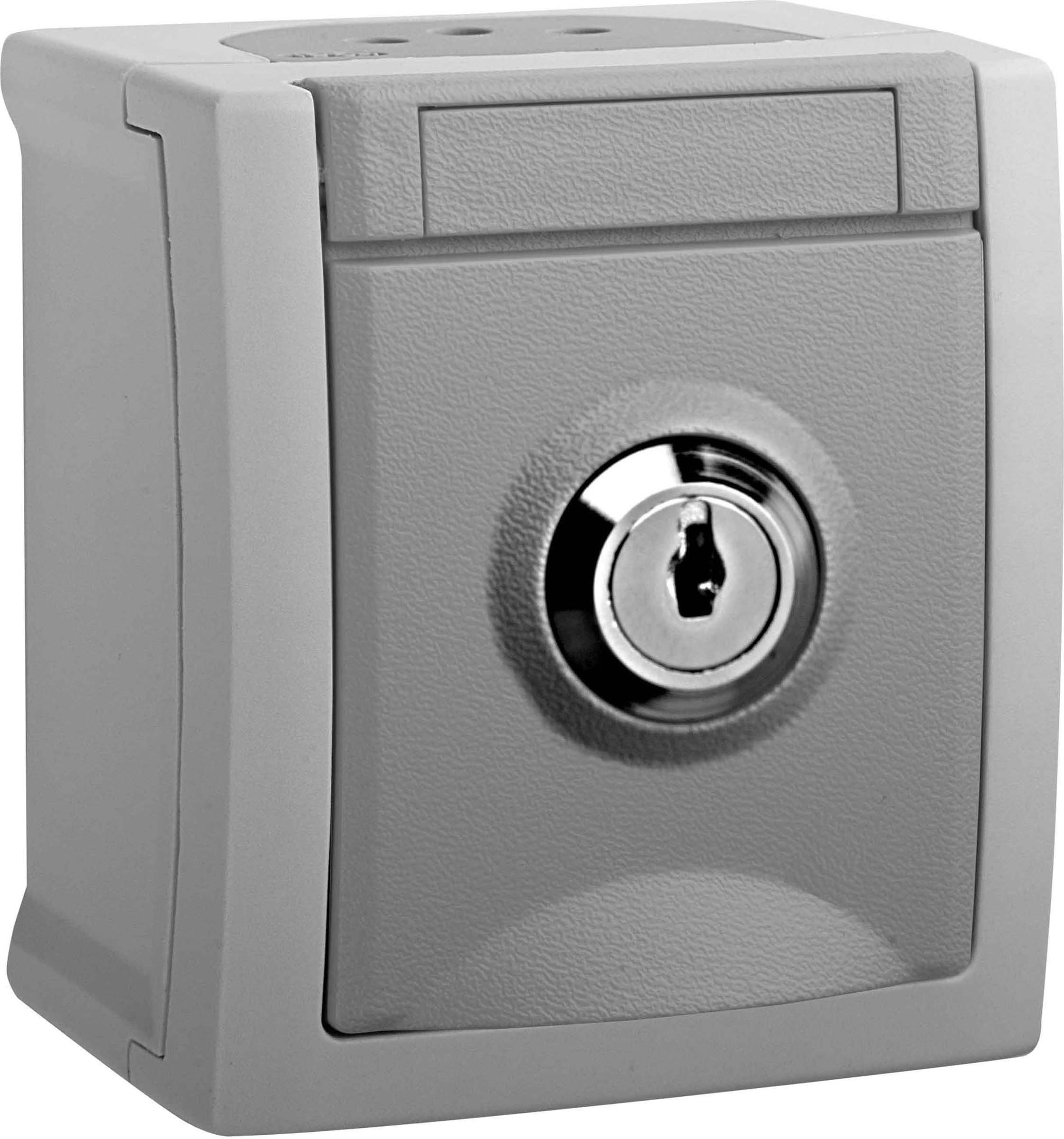 Bild von HHG, Steckdose, Panasonic Steckdose abschliessbar Nr.10 FR-AP IP54 90591050-DE