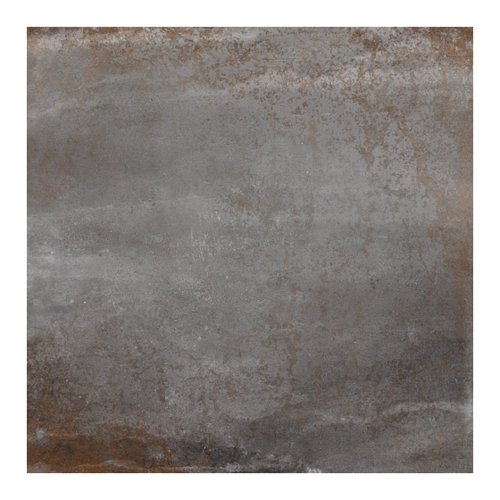 Bild von Bodenfliese Feinsteinzeug Anthrazit Glasiert Matt 60 cm x 60 cm