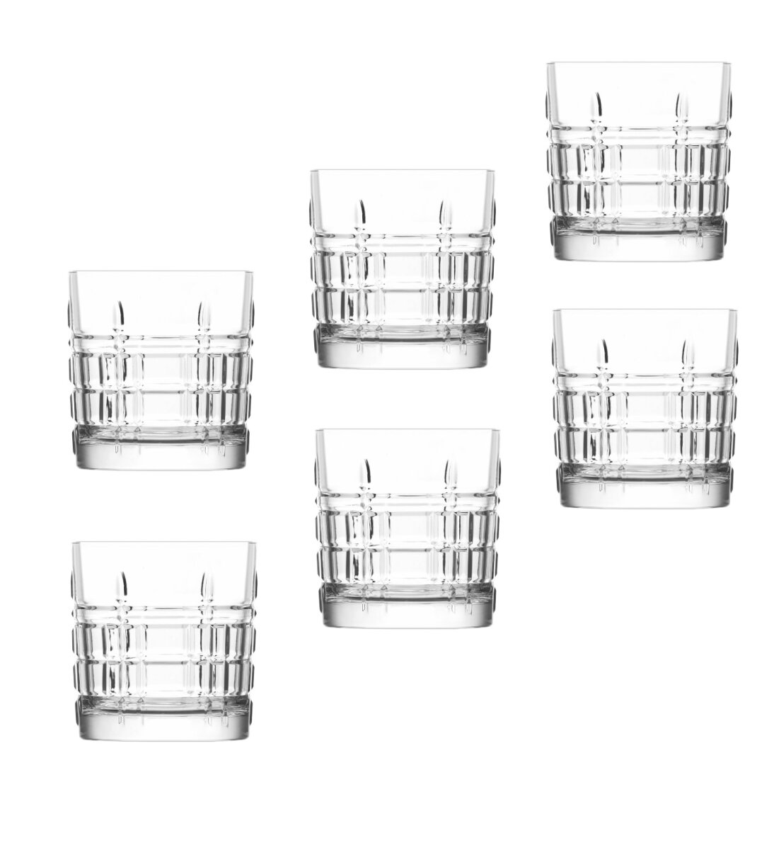 Bild von LAV Gläser-Set 6 tlg. 325 ml Saftgläser Wasserglas Trinkgläser Getränkegläser, Glas