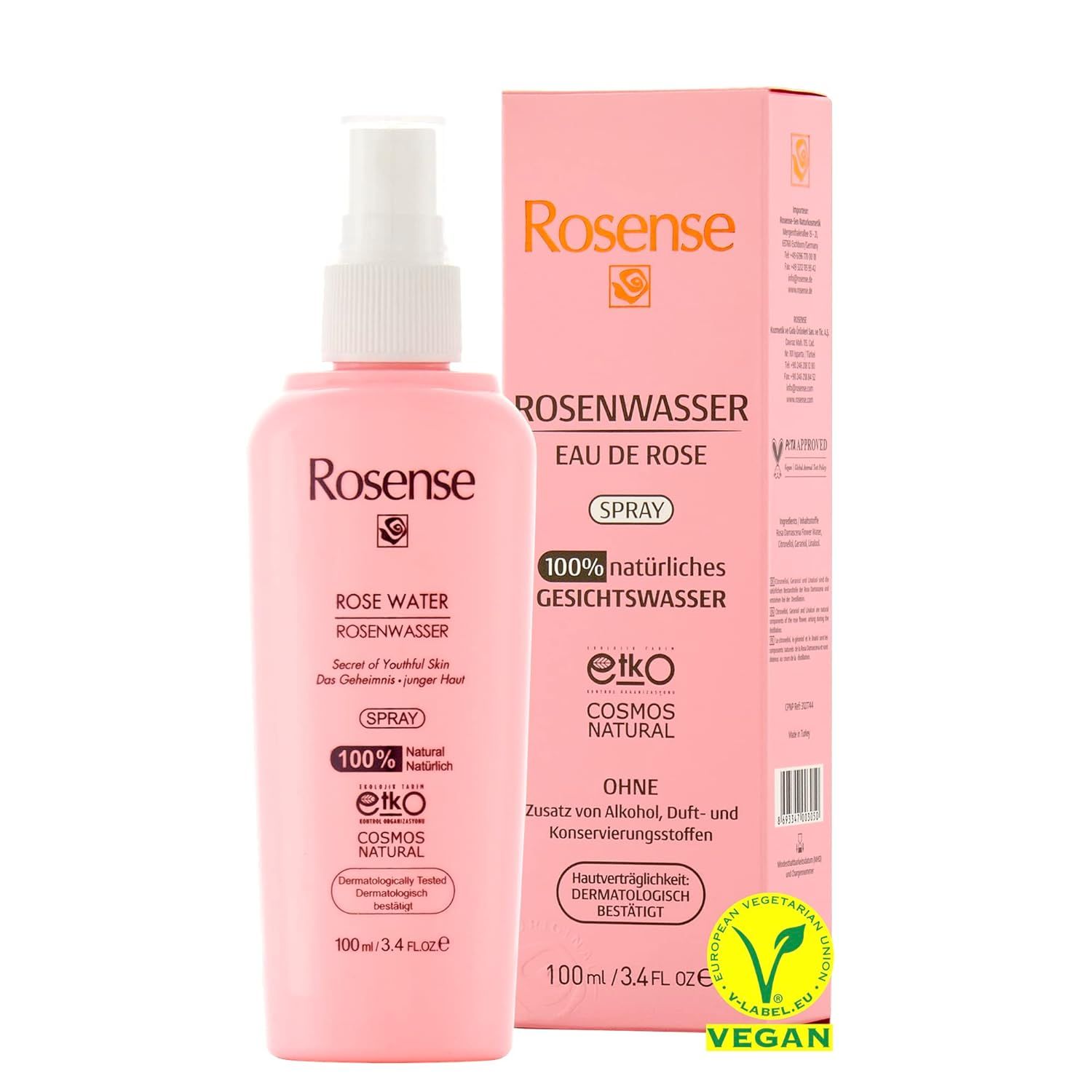 Bild von Rosense Rosenwasser Spray
