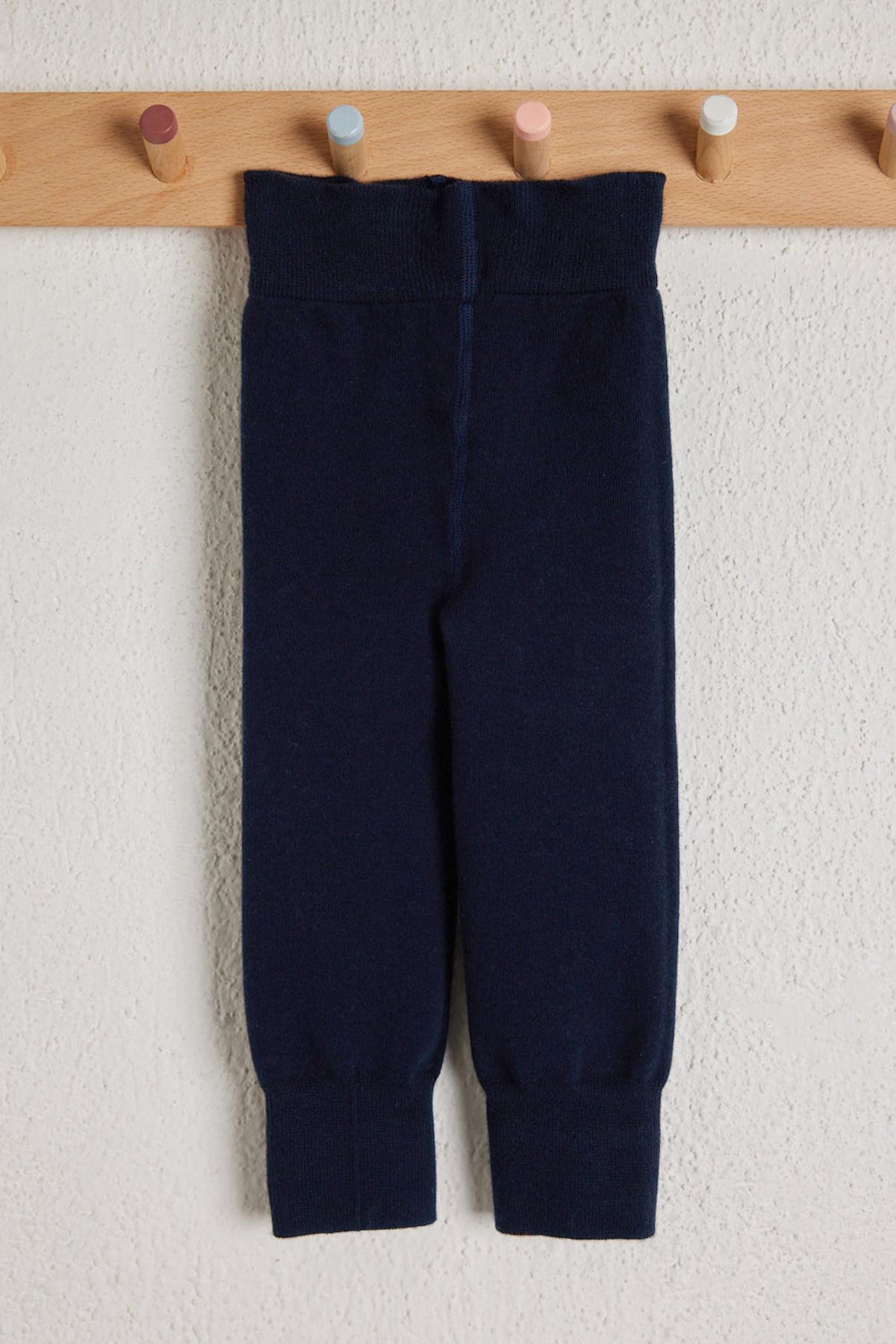 Bild von Katia&Bony Gummi-babystrumpfhose Mit Details In Marineblau - 18–24 Monate