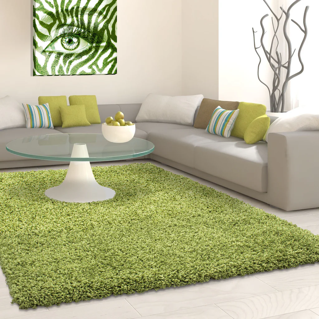 Bild von Ayyildiz Teppiche Hochflor-Teppich "Life Shaggy 1500", rechteckig, 30 mm Höhe, Langflor, uni, große Farbauswahl, robust, auch als Läufer und in rund