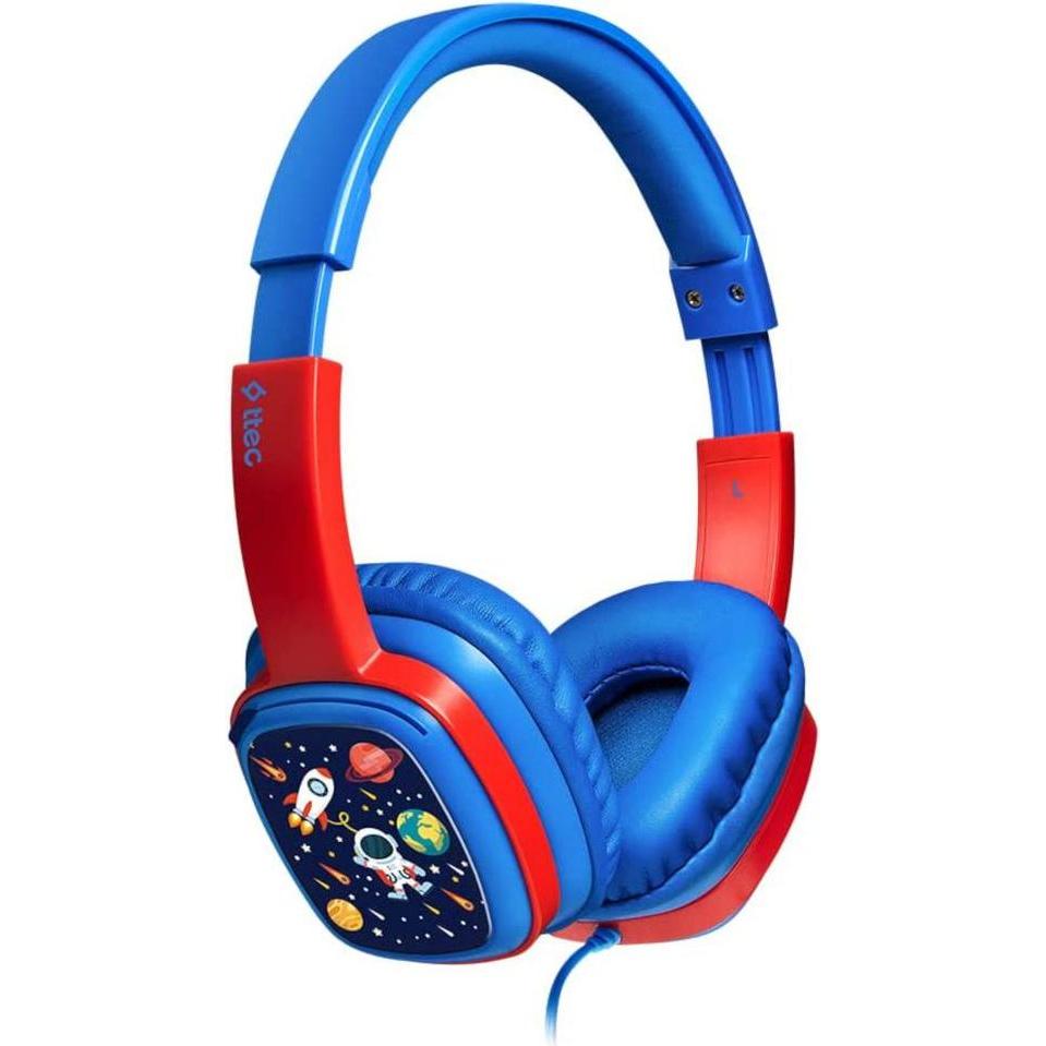 Bild von Ttec Headphone ttec SoundBuddy  On-Ear Wired Blue (Kabelgebunden), Kopfhörer, Schwarz