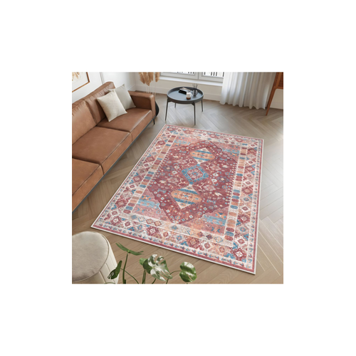 Bild von Ocoza Dekorativer, Waschbarer, Dünner, Rutschfester Moderner Vintage-Teppich - 160 x 230