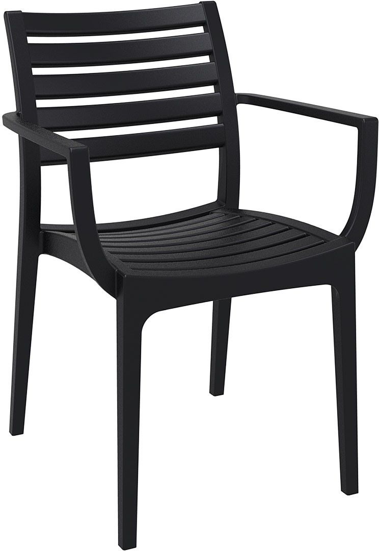 Bild von Siesta Artemis Gartenstuhl - stapelbar - schwarz
