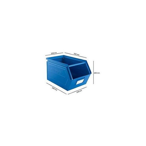 Bild von Schäfer Shop Select Schließfachsäule S5 – Robuste Sichtlagerbox für Werkzeuge