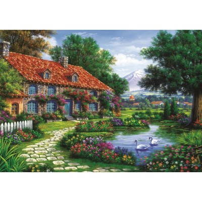 Bild von Art Puzzle Der Garten 1500 Teile Puzzle Art-Puzzle-4551