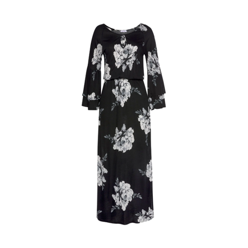 Bild von LASCANA Kleid Schwarz Basic für Damen - 46