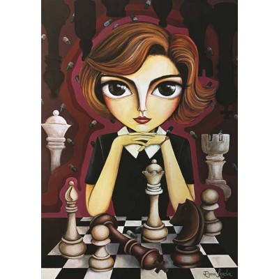 Bild von Magnolia The Queen's Gambit 1000 Teile Puzzle Magnolia-1703