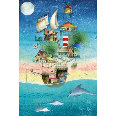 Bild von Magnolia From Sea to the Sky 1000 Teile Puzzle Magnolia-1010