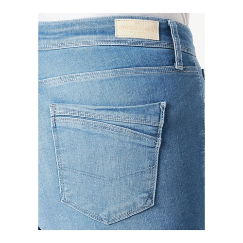 Bild von Cross Jeans Damen Anya P 489-079 Slim Jeans, Blau