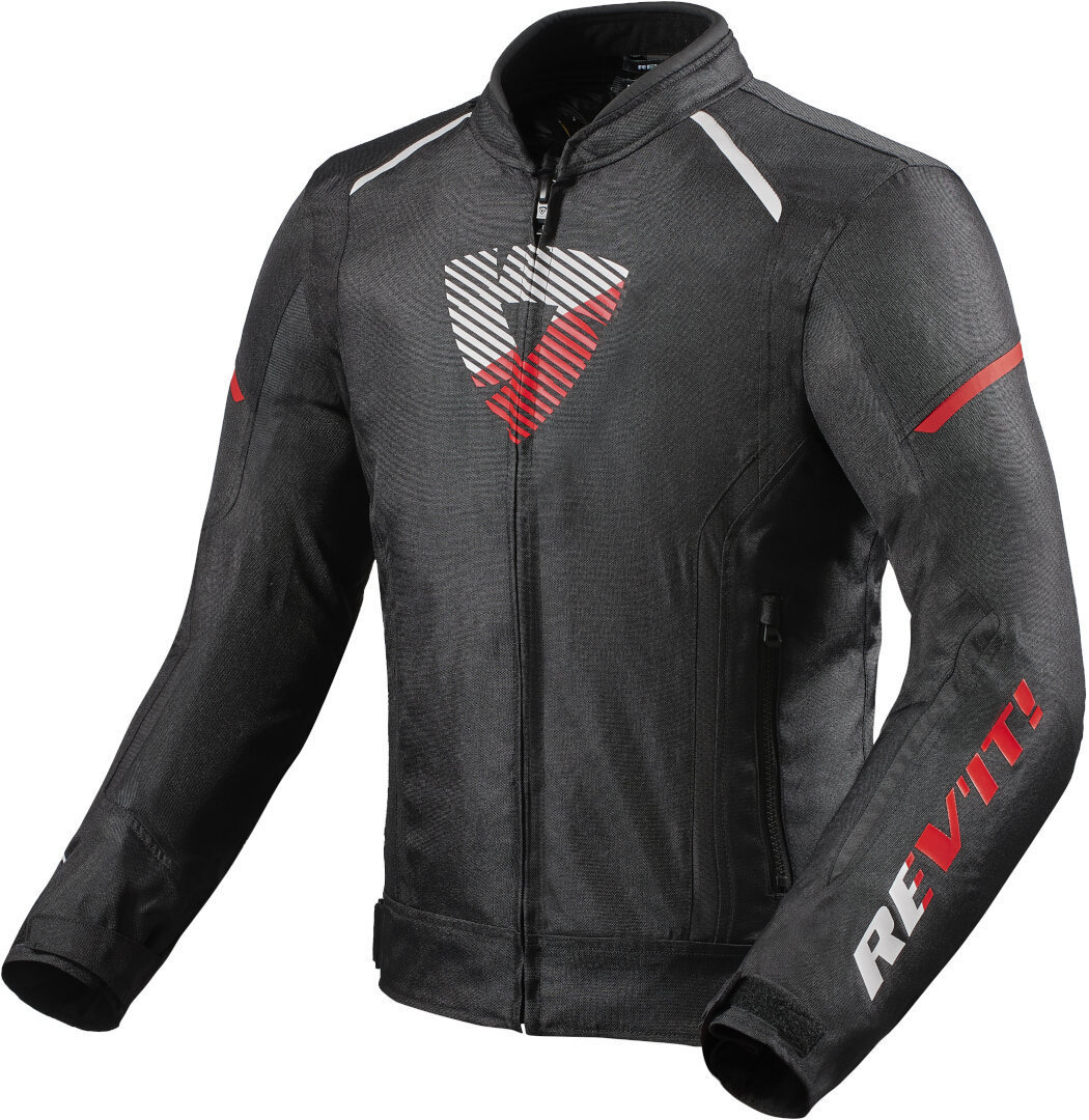 Bild von Revit Sprint H20 Motorrad Textiljacke, schwarz-rot, Größe 2XL für Männer