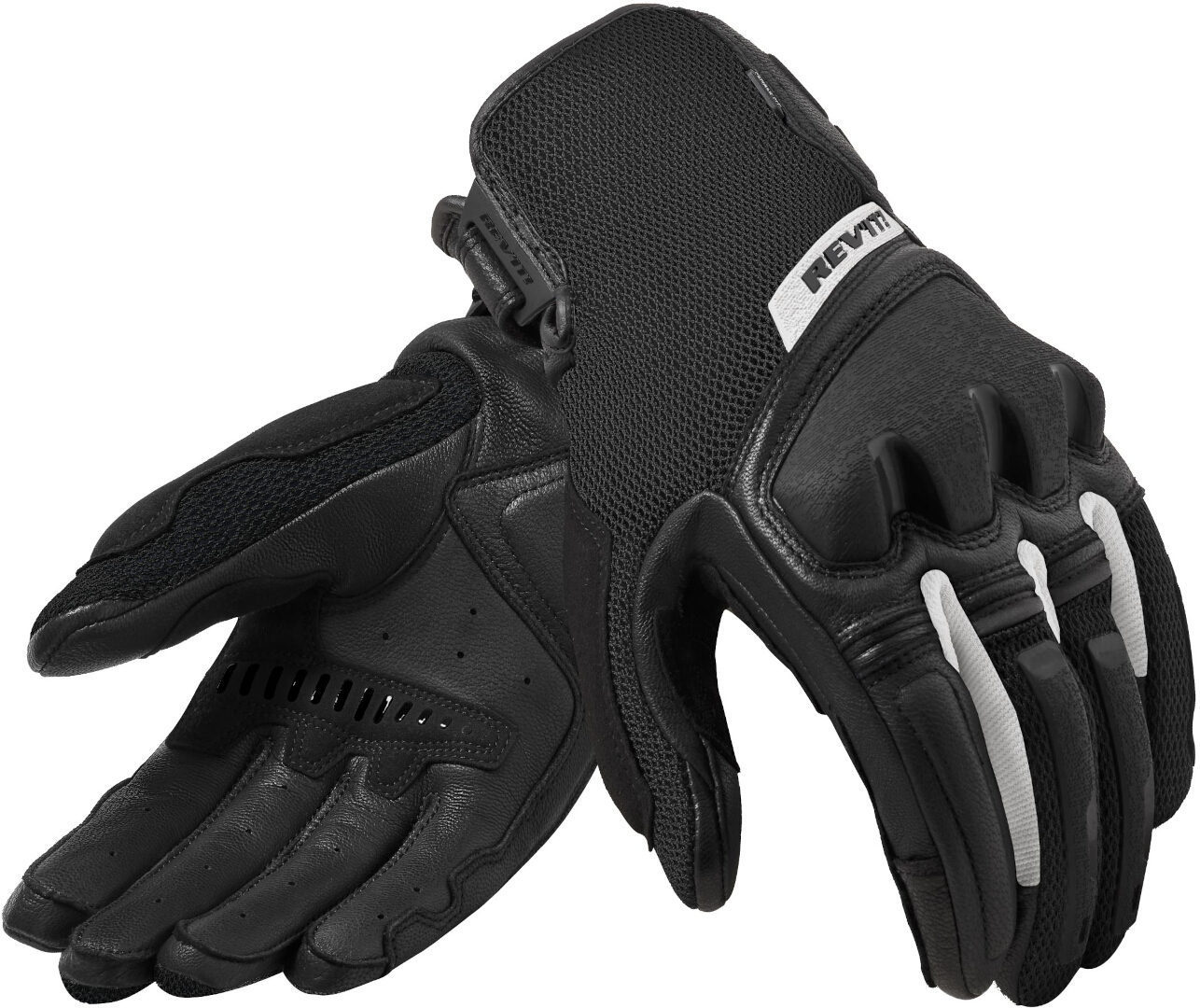 Bild von Revit Duty Damen Motorrad Handschuhe, schwarz-weiss, Größe XL