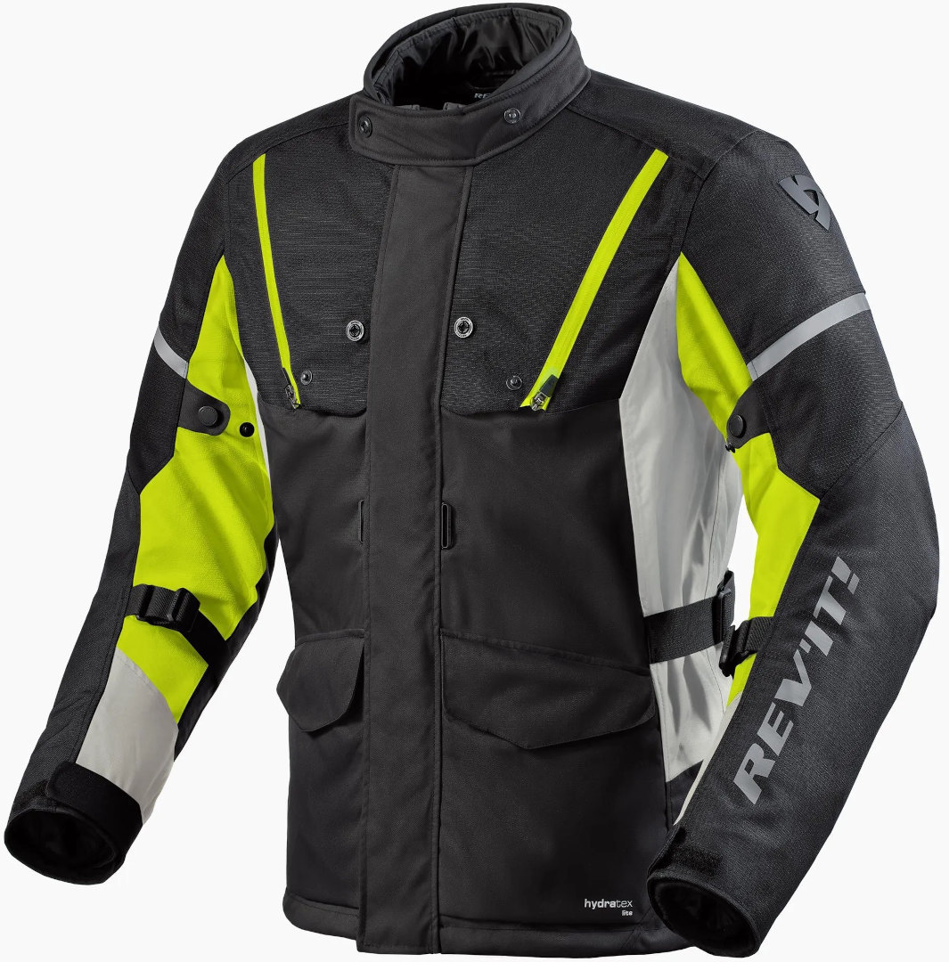 Bild von Revit Horizon 3 H2O Motorrad Textiljacke, schwarz-gelb, Größe S für Männer