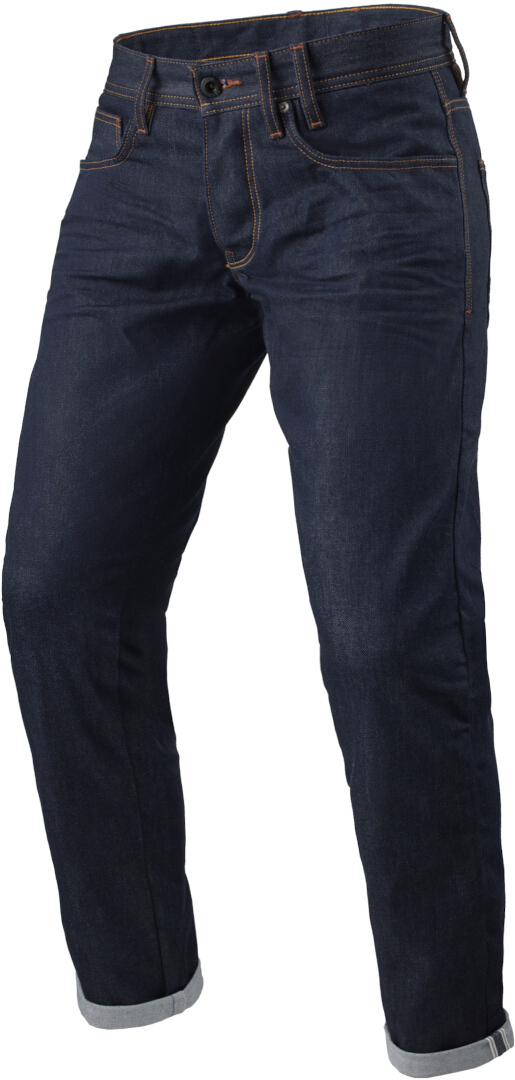 Bild von Revit Lewis Selvedge TF Motorrad Jeans, blau, Größe 28 34 für Männer