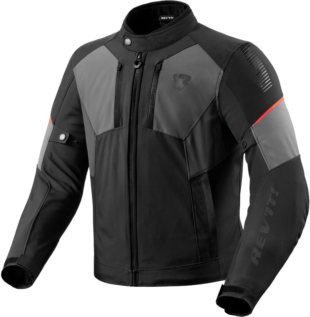 Bild von Revit Catalyst H2O Motorrad Textiljacke, schwarz-grau, Größe L für Männer