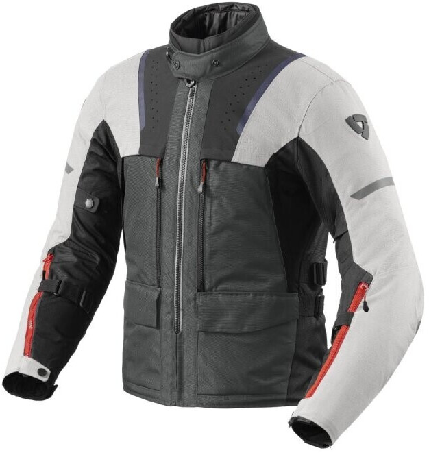 Bild von Revit Offtrack 2 H2O Motorrad Textiljacke, schwarz-grau-silber, Größe S für Männer
