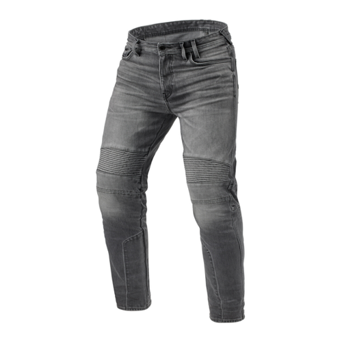 Bild von Revit Moto 2 TF Motorrad Jeans in Grau – Größe 30 für Männer