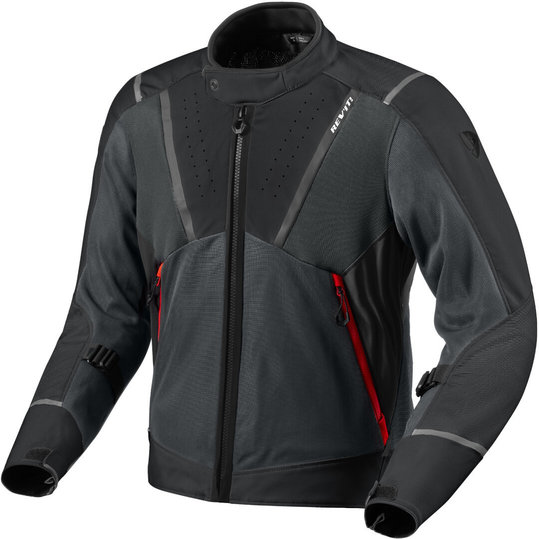 Bild von Revit Airwave 4 Motorrad Textiljacke, schwarz-grau, Größe S für Männer