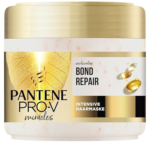 Bild von Pantene Pro-V Molecular Bond Repair Tiefenwirksame Haarpflege mit Biotin 300ml, Konzentrierte Pro-V Formel für Extrem Trockenes Haar, Sorgt für Sichtbar Gesünderes, Gestärktes und Regeneriertes Haar