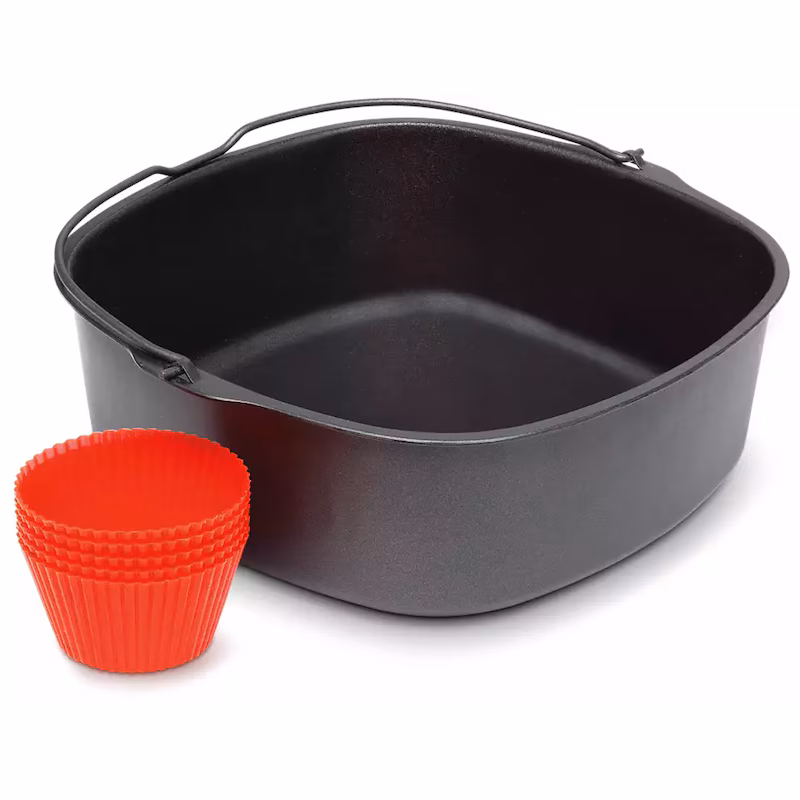 Bild von Philips Backeinsatz HD9925/01, Zubehör für Philips Airfryer HD91XX, HD92XX, HD96XX, HD97XX, inkl. Muffincups