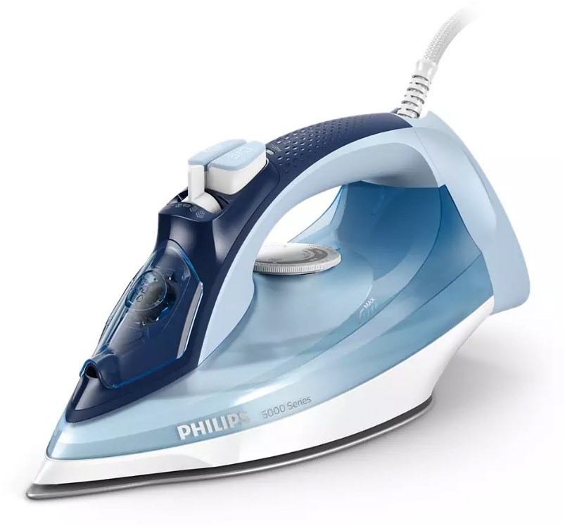 Bild von Philips 5000 series DST5030 Dampfbügeleisen 2400W Blau (DST5030/20)