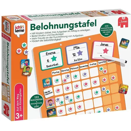 Bild von Jumbo Spiele Magnettafel ich lerne Belohnungstafel
