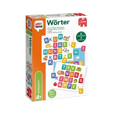 Bild von Jumbo Spiele Spiel Jumbo Spiele 19913 Ich lerne Wörter, Lernspiel, Jumbo Spiele 19913 Ich lerne Wörter, Lernspiel, Made in Europe