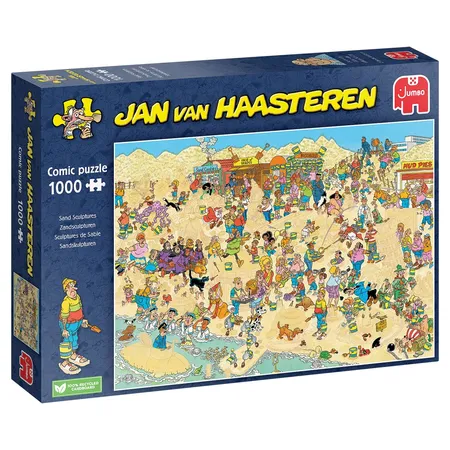 Bild von Jumbo Spiele Puzzle Jumbo Spiele 20071 Jan van Haasteren Sandskulpturen 1000 Teile Puzzle, 1000 Puzzleteile, Made in Europe