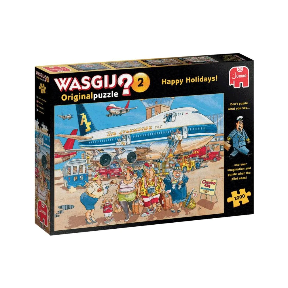 Bild von Jumbo Wasgij Original 2 Schöne Ferien 1000 Teile Puzzle (81922) (81922)