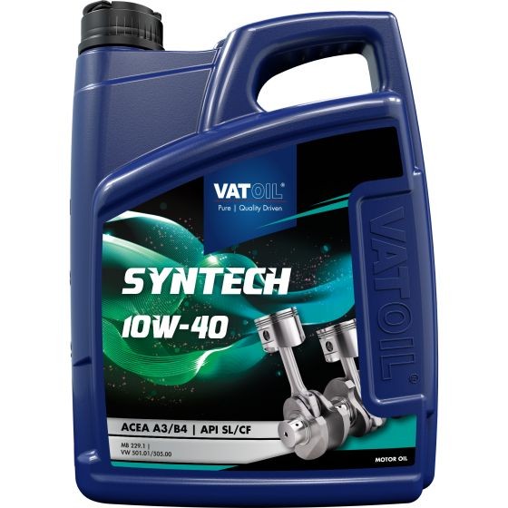 Bild von Vatoil Syntech 10W-40 5l Motoröl 50030 FIAT: Punto II Hatchback, Ducato I Platform/Chassis, VOLKSWAGEN: Vento, LANCIA: Dedra Saloon