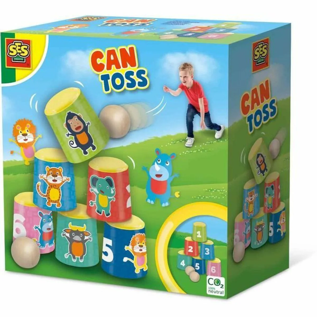 Bild von Lernspiel SES Creative Can Toss