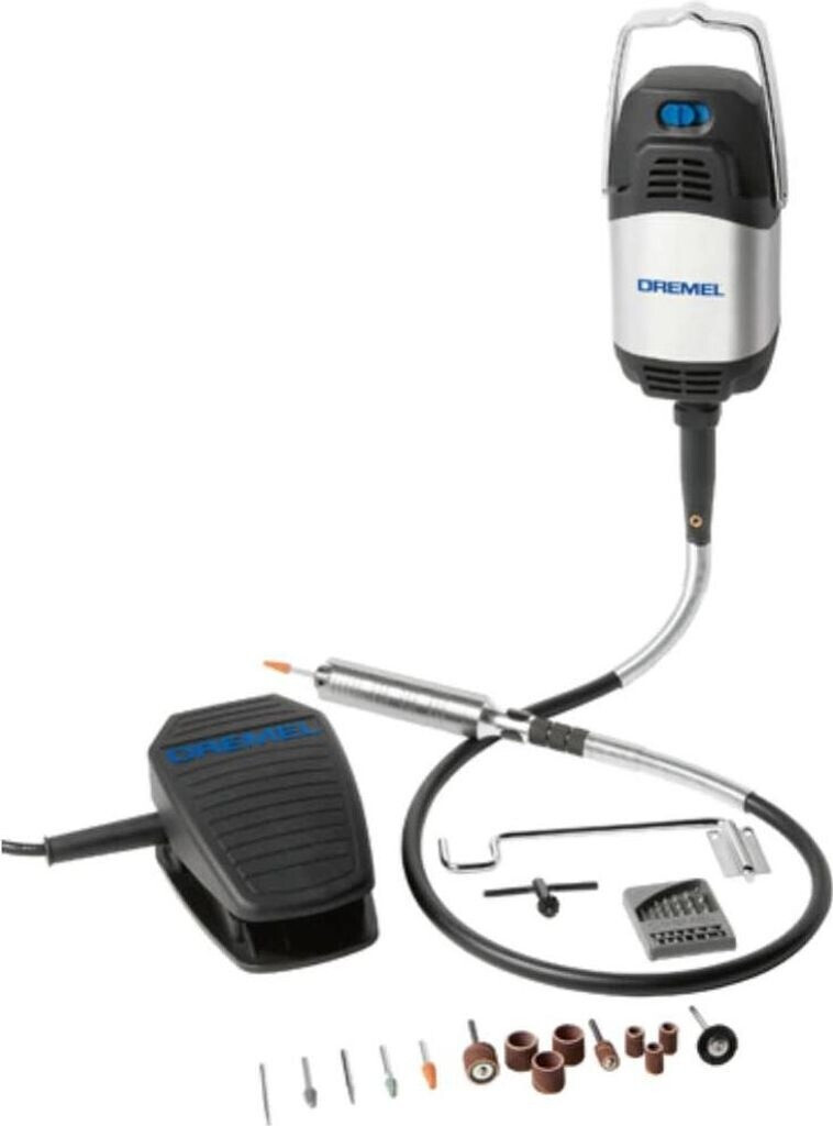 Bild von Dremel 9100 Fortiflex Heavy Duty Flexible Shaft - Spezial-Multi-Tool mit 300W Motor, flexiblem Schaft und Fußpedal Dremel Fortiflex
