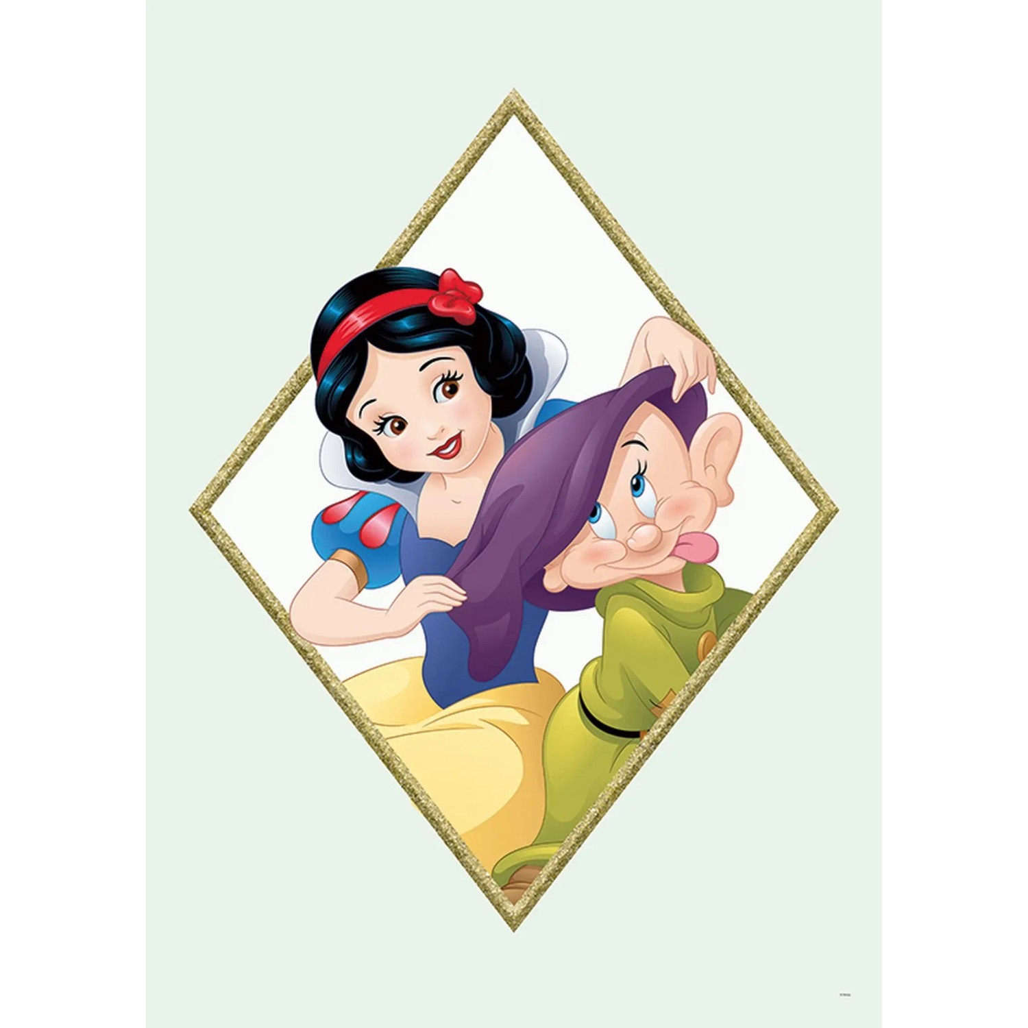 Bild von Disney Poster Schneewittchen Multicolor 50 x 70 cm 610172