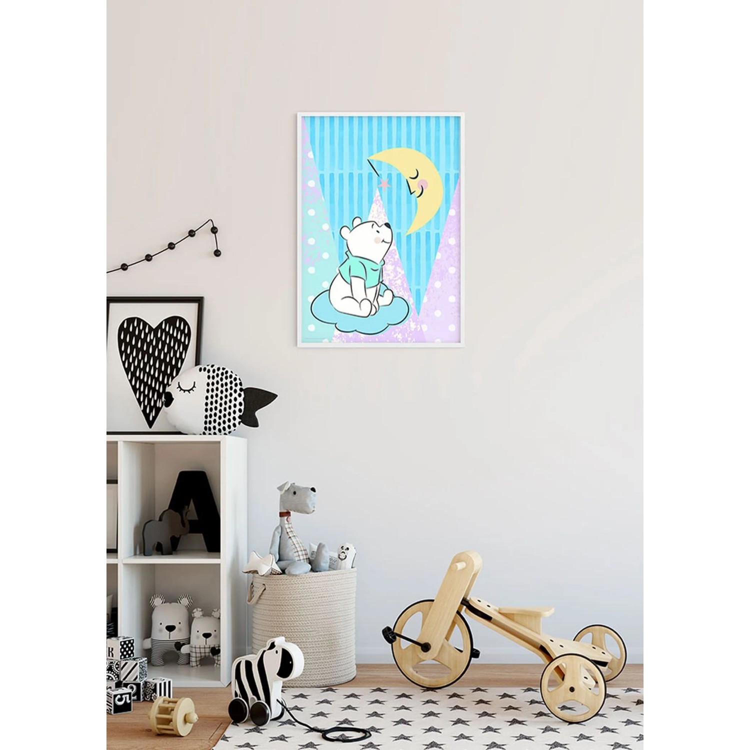 Bild von Disney Poster Pu Der Bär Multicolor 40 x 50 cm 610186