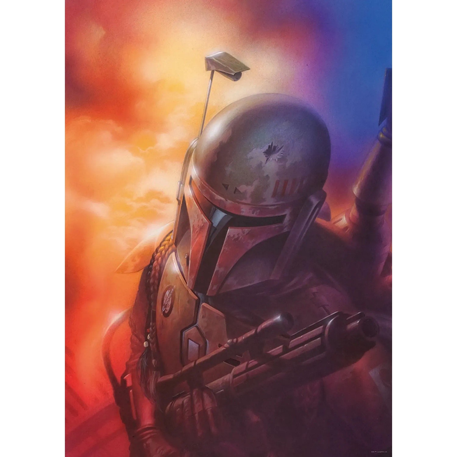 Bild von Disney Poster Star Wars Mandalorian Multicolor 50 x 70 cm 610238