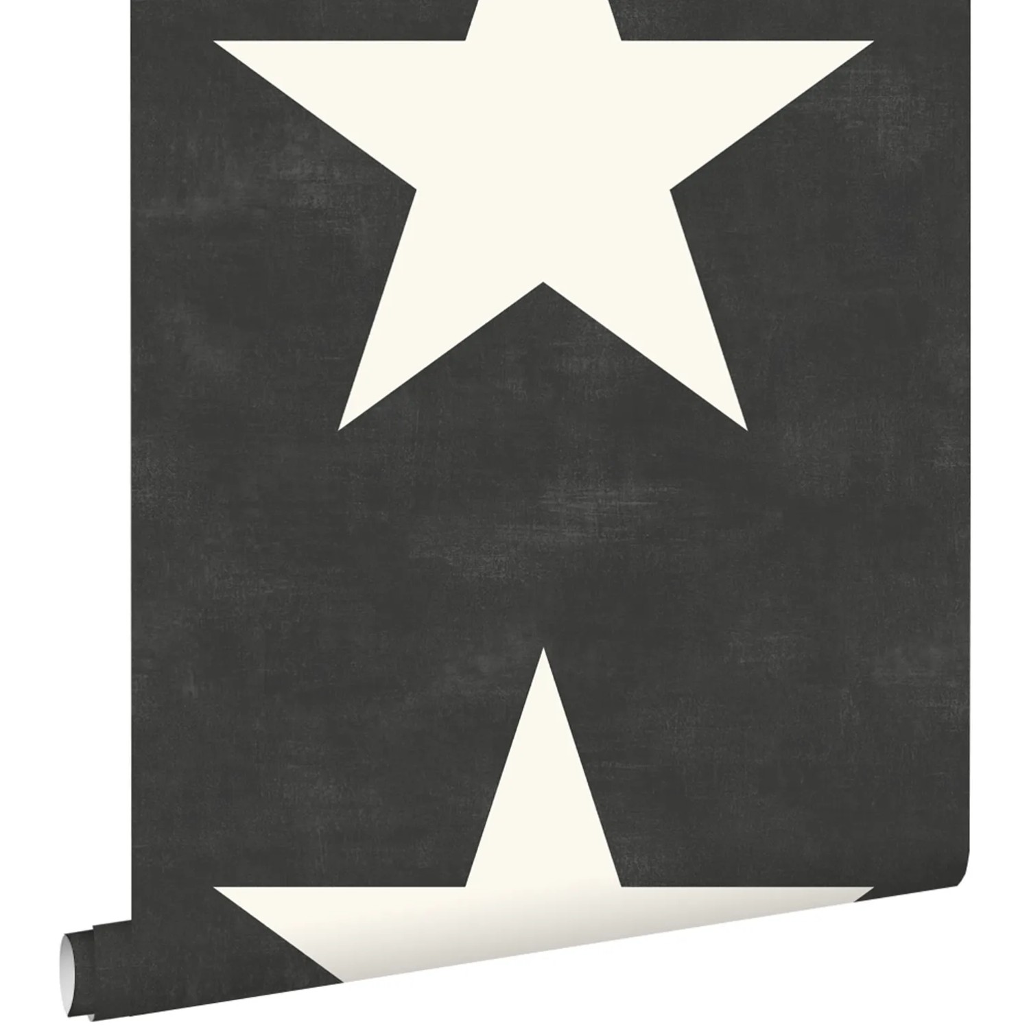 Bild von ESTAhome Tapete Sterne Schwarz und Weiß 53 cm x 10,05 m 136457
