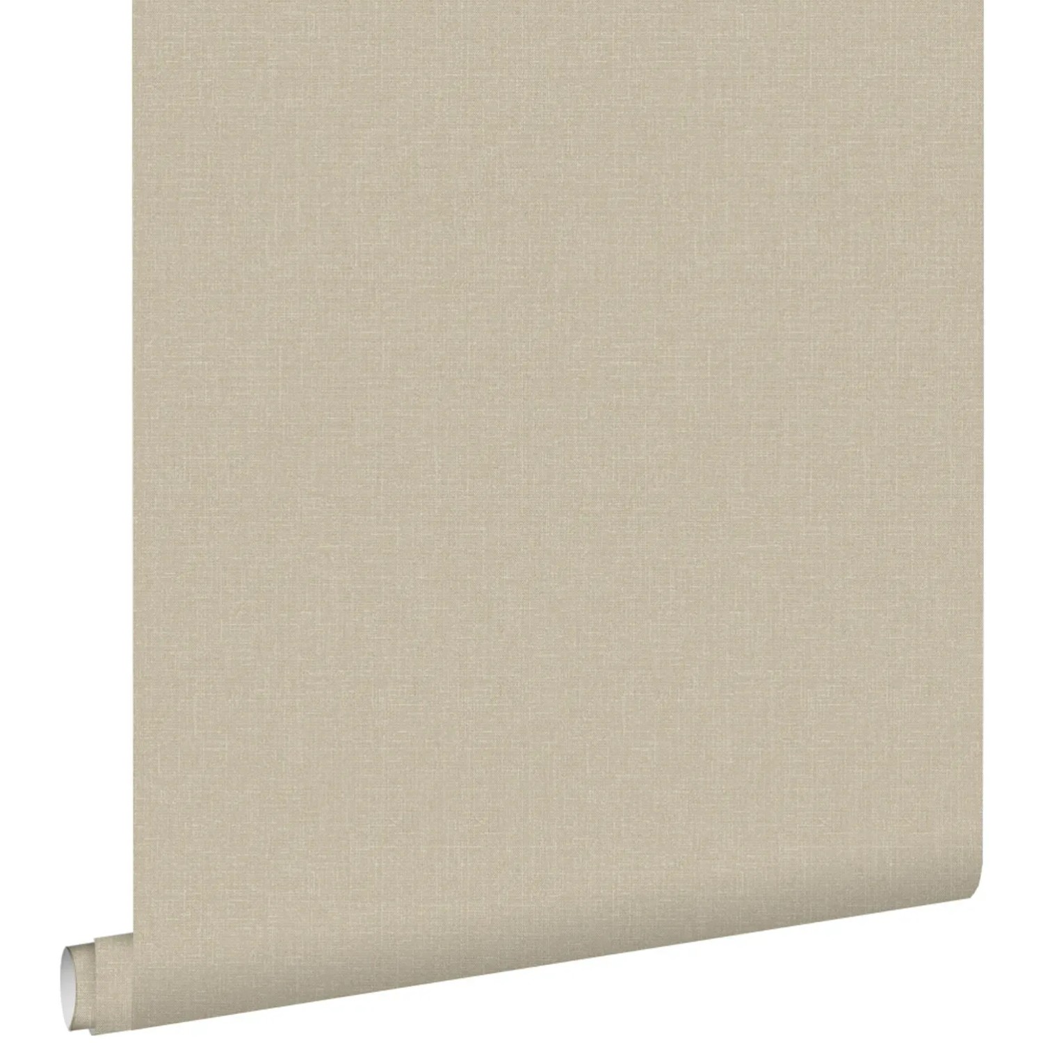 Bild von ESTAhome Tapete Leinen-Optik Braun 53 cm x 10,05 m 127648