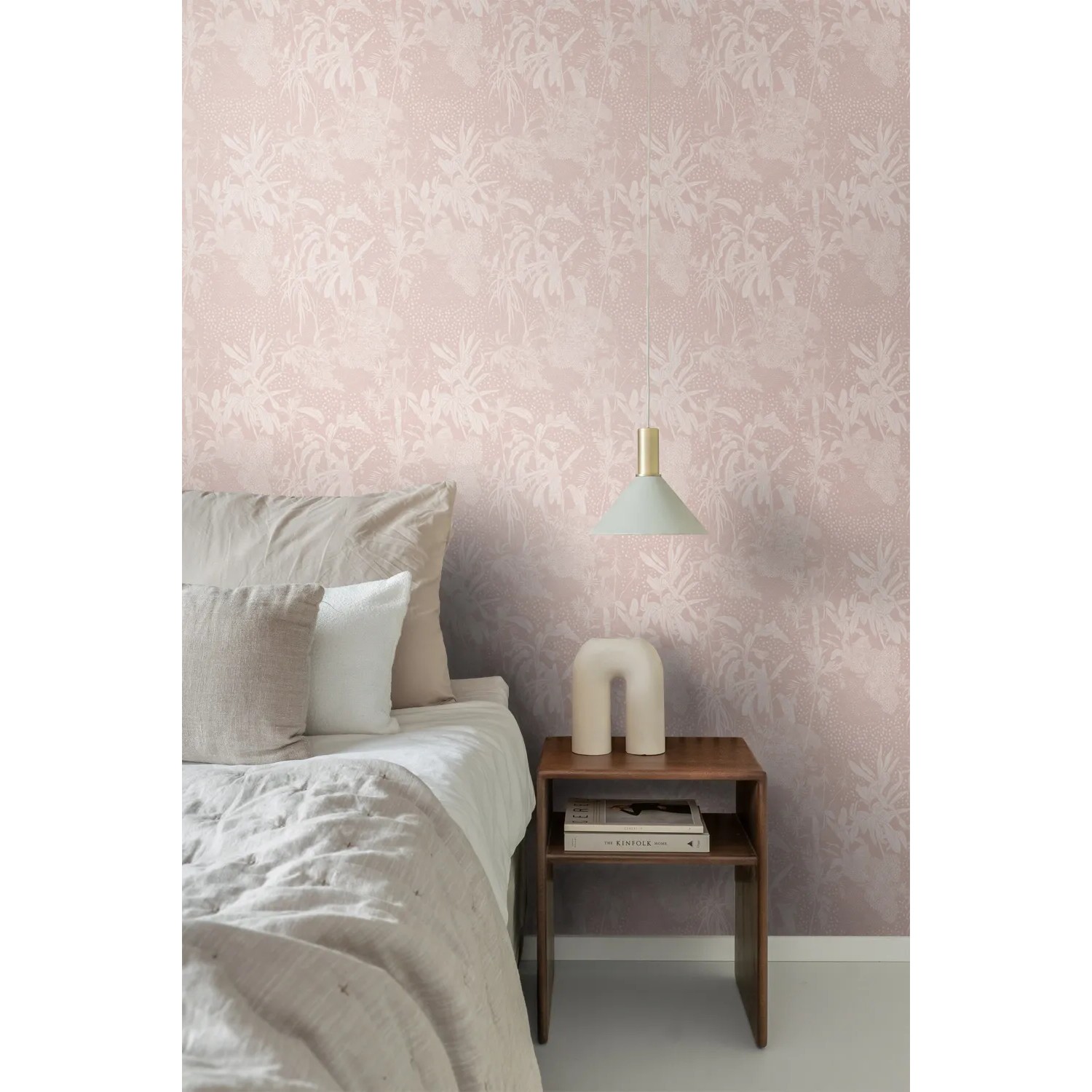 Bild von ESTAhome Tapete Tropische Blätter Altrosa 50 x 900 cm 139890
