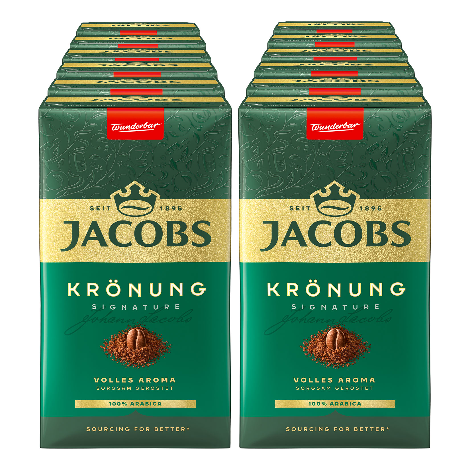 Bild von Jacobs Kaffee Krönung 500 g, 12er Pack