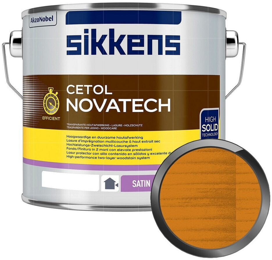 Bild von Sikkens 37223 Cetol Novatech Dünnschichtlasur High-Solid 2500 L