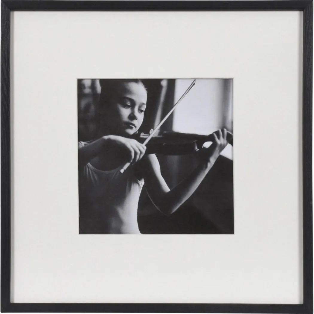 Bild von Henzo Viola Holrzahmen 30x30 dunkelbraun