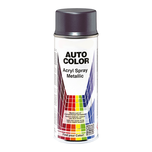 Bild von MOTIP 45335 Fahrzeug-Kombinationslack weiß Spraydose 400 Kompakt blau metallic 400 ml